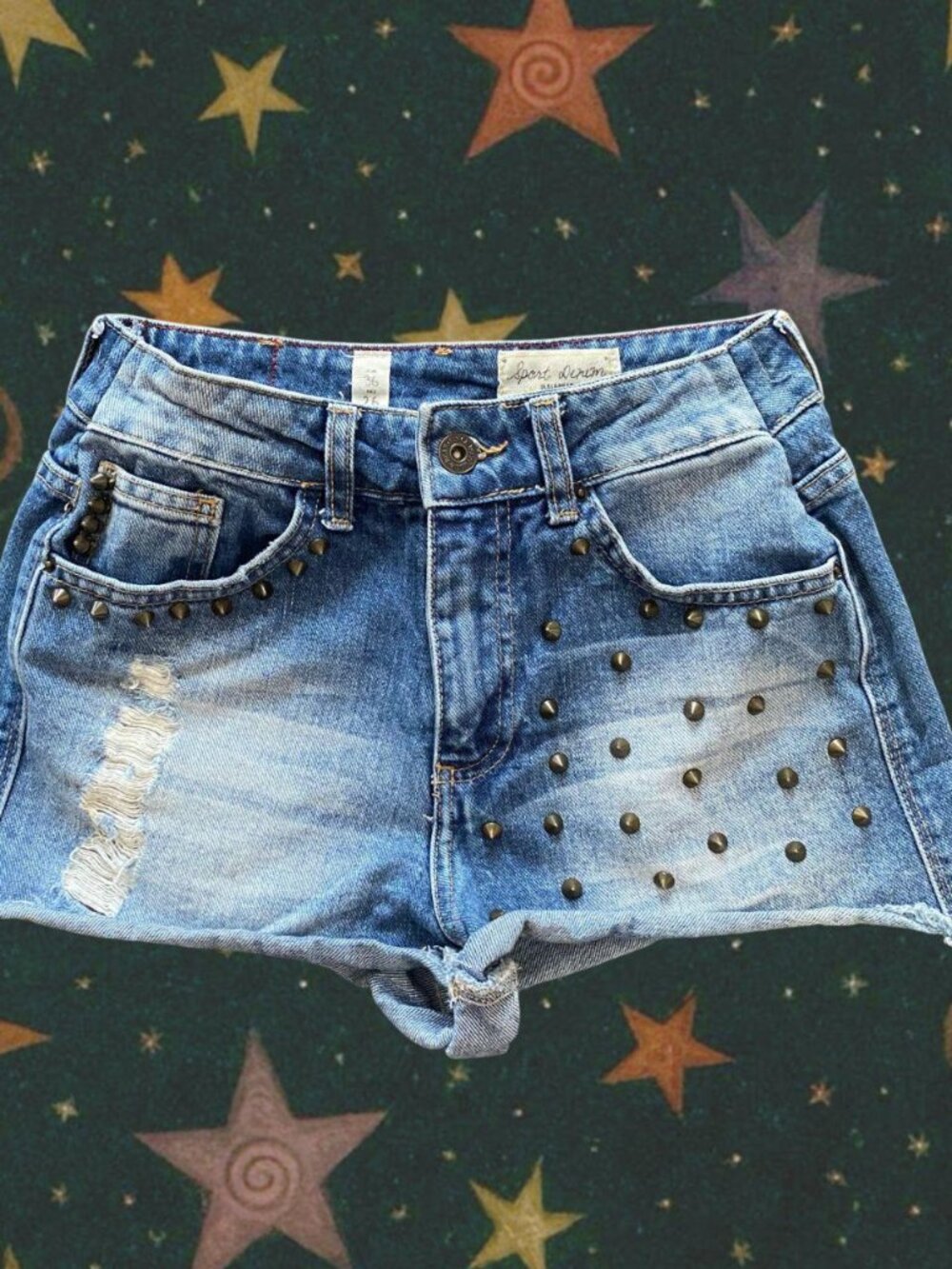 Y2K Mini Jean Shorts